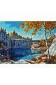Картина по номерам без подрамника «Рускеала» 130x100 см