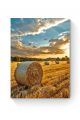 Алмазная мозаика на подрамнике «Пшеничное поле» 60x45 см