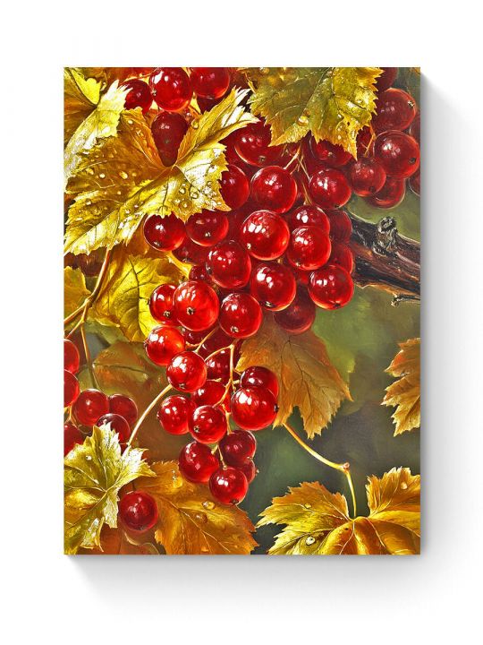 Алмазная мозаика на подрамнике «Смородина» 50x40 см