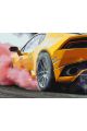 Картина по номерам без подрамника «Авто дрифт» 130x100 см