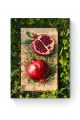 Алмазная мозаика на подрамнике «Свежий гранат» 40x30 см