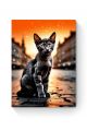 Алмазная мозаика на подрамнике «Котёнок» 60x45 см
