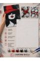 Картина по номерам 18x13 см, без подрамника. Набор 3 шт.