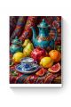 Алмазная мозаика на подрамнике «Сочный акцент» 50x40 см
