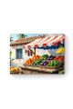 Алмазная мозаика на подрамнике «Южные дары» 40x30 см