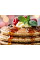 Алмазная мозаика без подрамника «Вкусный завтрак» 40x30 см