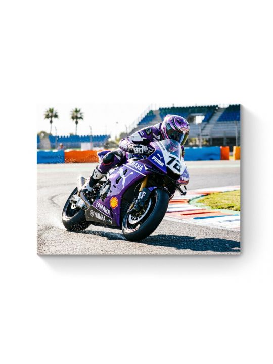 Алмазная мозаика на подрамнике «Мощь поворота» 80x60 см