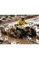 Алмазная мозаика без подрамника «Грязевой вираж» 90x70 см