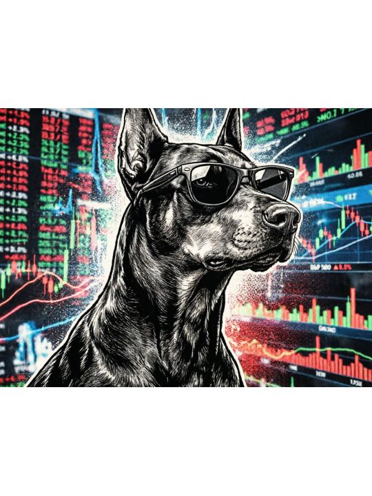 Алмазная мозаика без подрамника «Сила тренда» 40x30 см