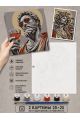 Картина по номерам 25x20 см. Набор 2 шт. КПМ-088