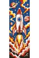 Картина по номерам 40x14 см. Набор 2 шт. КПМ-102