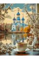 Картина по номерам без подрамника «Доброе утро» 80x60 см