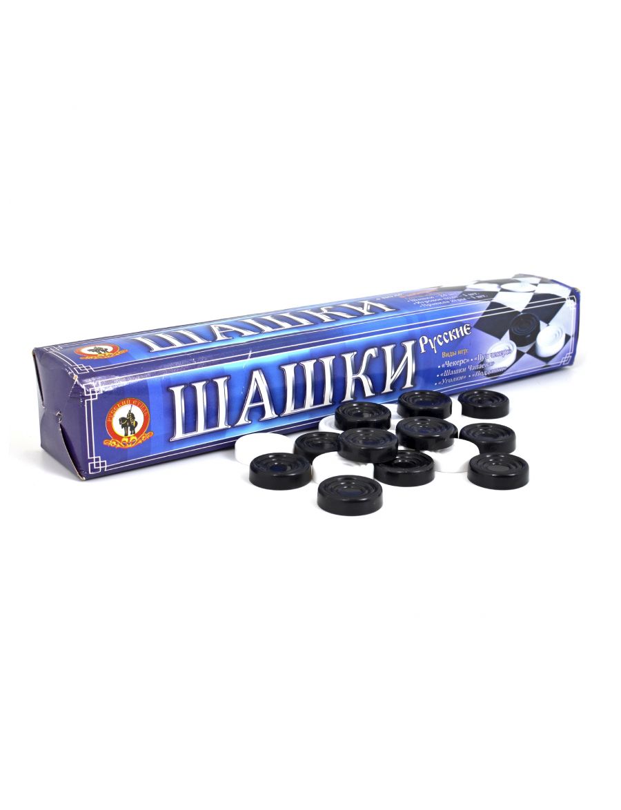 Купить шашки «Русские» - gamestil.ru