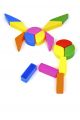 Мозаика для малышей «Весёлая геометрия. Малые элементы» 48 элементов
