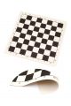 Шахматная доска «Виниловая» чёрно-белая 51x51 см