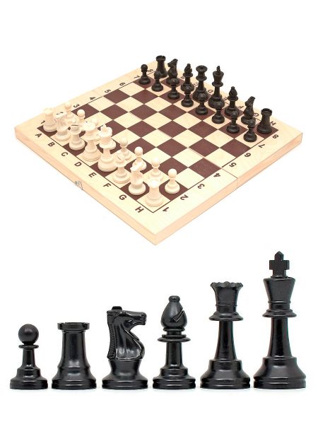 Шахматы «Стаунтон» пластик 43x43 см