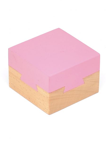 Головоломка «Розовая коробочка» дерево