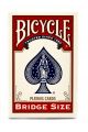 Карты игральные «Bicycle Bridge size» красные 