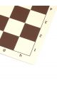 Шахматная доска «Виниловая» коричнево-белая 51x51 см