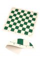 Шахматная доска «Виниловая» зелёно-белая 56x56 см