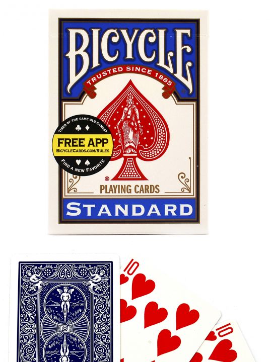 Карты для фокусов «Bicycle Standard Magic props» синие