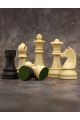 Шахматные фигуры «Классические» имитация слоновой кости c утяжелением