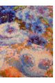 Алмазная мозаика  «Натюрморт в синем с персиками» 