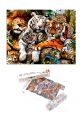 Алмазная мозаика «Семейство кошачьих» 
