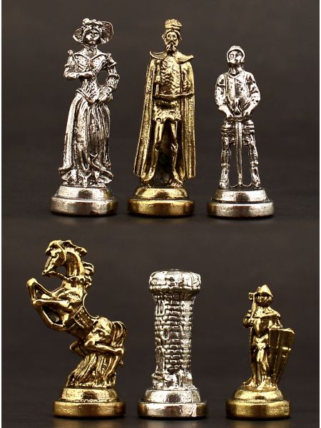 Фигуры «Средние века» металл маленькие