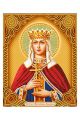 Алмазная мозаика на подрамнике «Святая мученица Людмила» икона