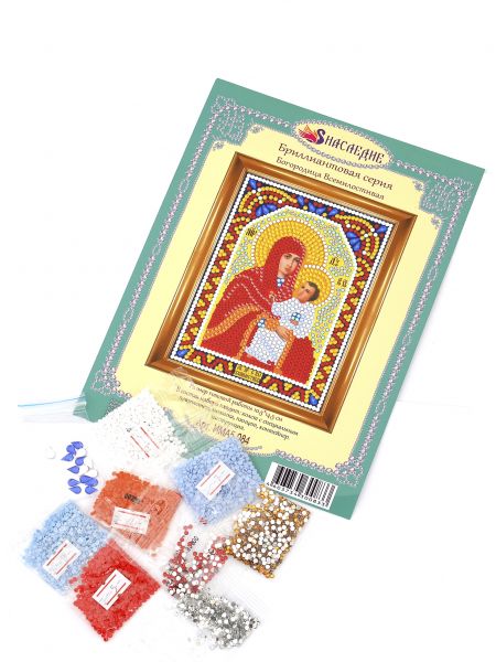 Алмазная мозаика «Богородица Всемилостивая» икона