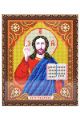 Алмазная мозаика на подрамнике «Господь Вседержитель» икона
