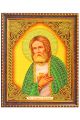 Алмазная мозаика на подрамнике «Святой Серафим Саровский» икона