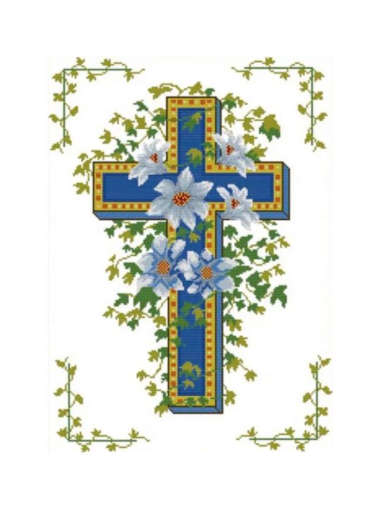 Алмазная мозаика «Крестик» 