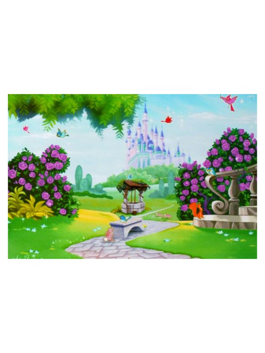 Картина по номерам  на подрамнике «Сказочный замок»