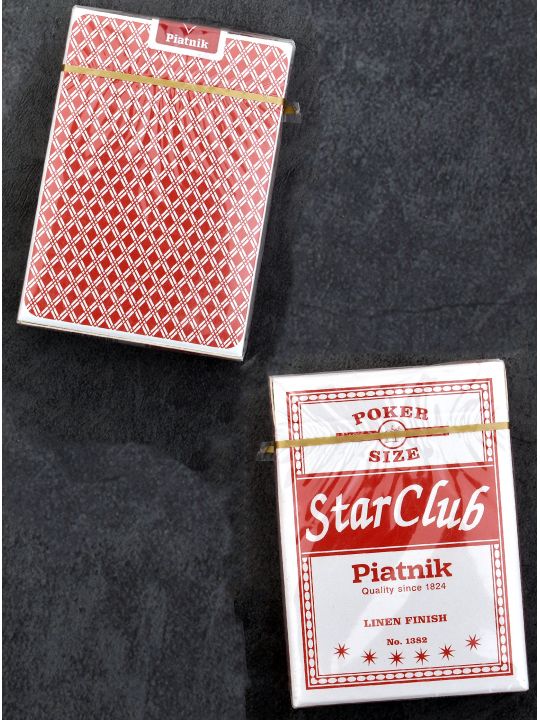 Карты покерные «Star Club» красные Piatnik 
