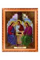 Алмазная мозаика на подрамнике «Святая Троица» икона 