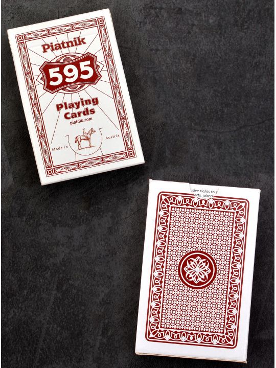 Карты игральные «Бридж 595 красные» Piatnik