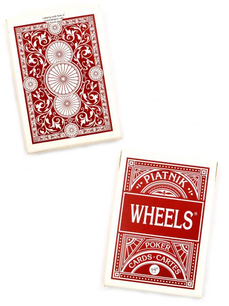Карты покерные «Red Wheels Poker» Piatnik 