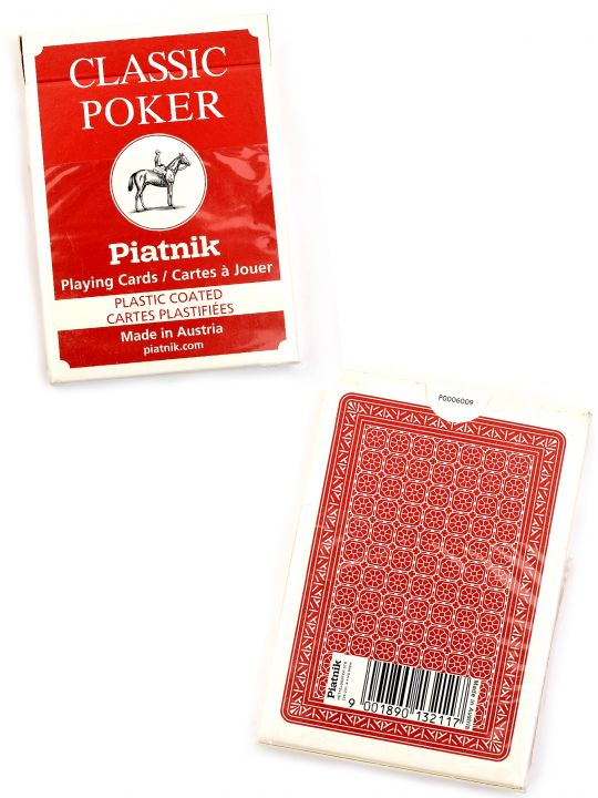 Карты покерные «Red Classik Poker» Piatnik 