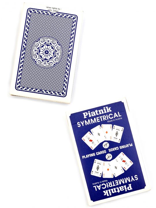 Карты игральные «Симметрия синие» Piatnik