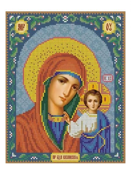 Алмазная мозаика «Богородица Казанская» икона