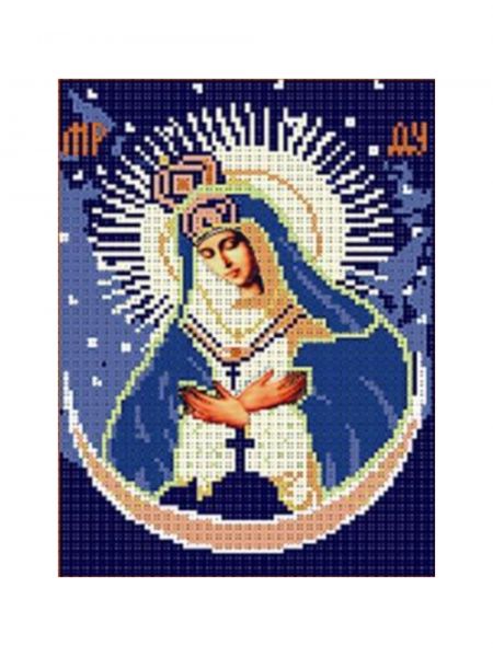 Алмазная мозаика «Божией матери Остробрамская» икона