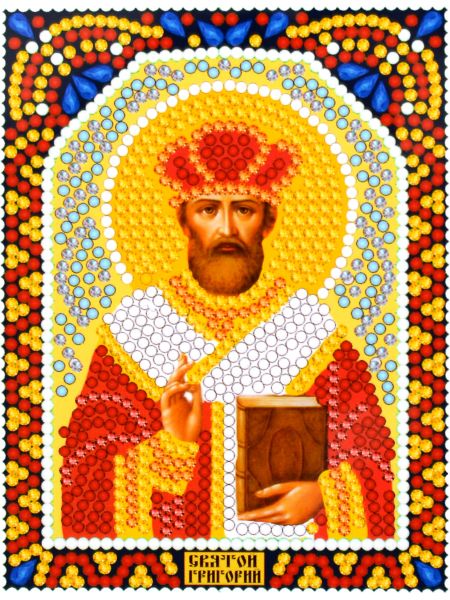 Алмазная мозаика «Святой Григорий» икона