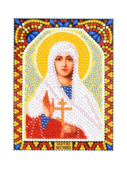 Алмазная мозаика «Святая Евгения» икона