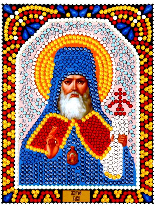 Алмазная мозаика «Святой Лука» икона