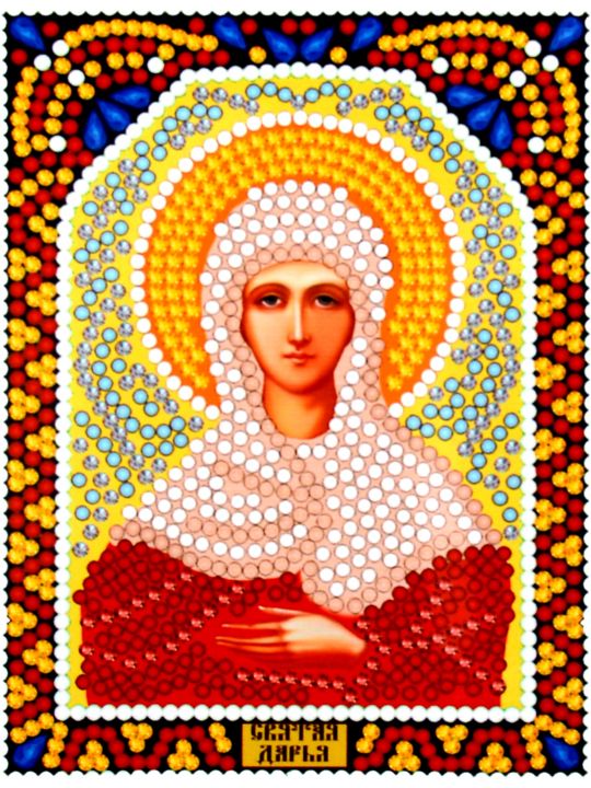 Алмазная мозаика «Святая Дарья» икона