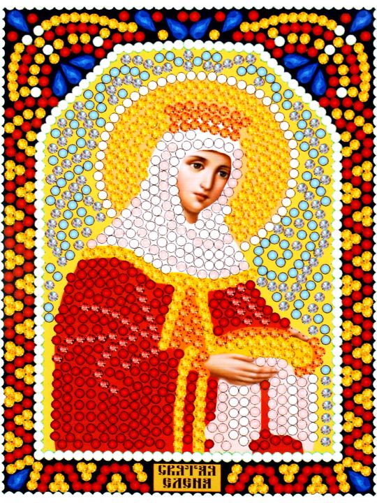 Алмазная мозаика «Святая Царица Елена» икона
