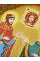 Алмазная мозаика на подрамнике «Пётр и Феврония» икона