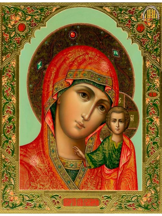 Алмазная мозаика «Божией Матери. Казанская» икона